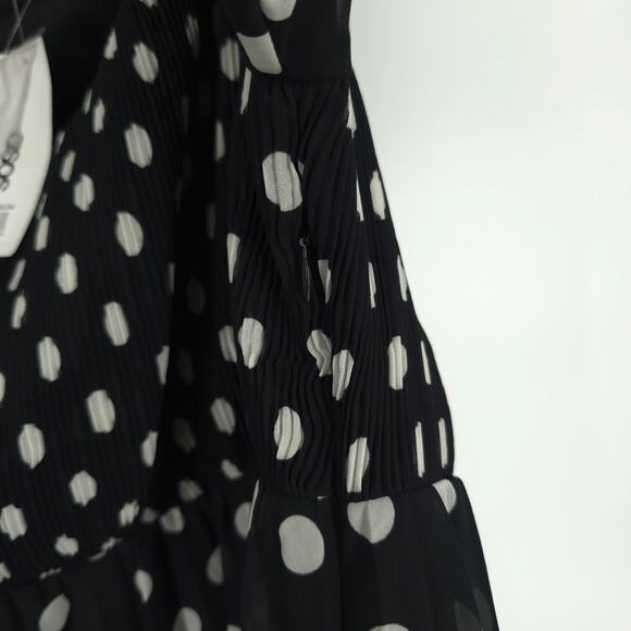 ASOS Curve Design Long Sleeve Polka Dot Dress Size 18 NWT - Picture 15 of 15